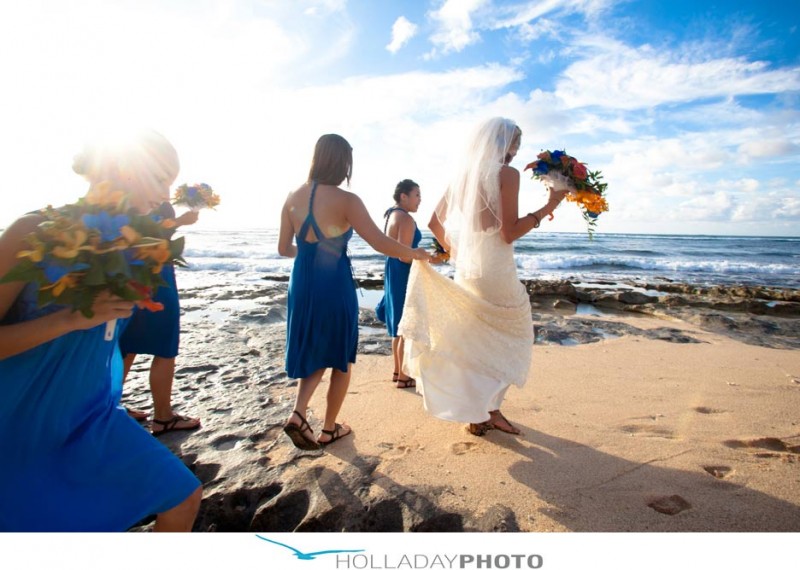 MEGHAN & MIKE : SUNSET BEACH WEDDING – NORTH SHORE OAHU HAWAII ...