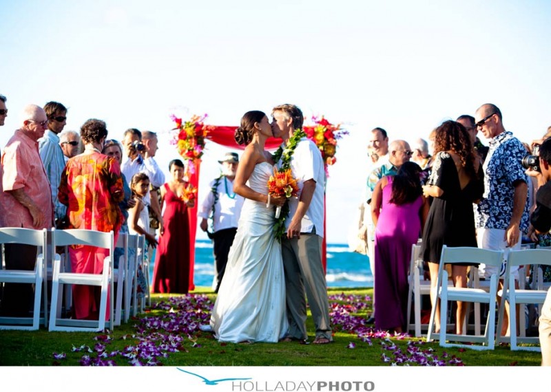 KIM & BART : LOULU PALM ESTATES WEDDING – NORTH SHORE HAWAII – Holladay ...