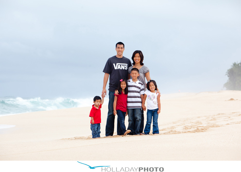 Family beach photography